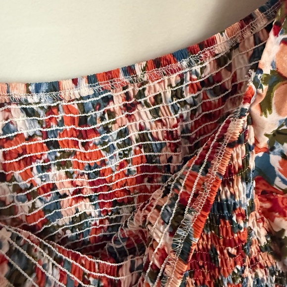 Full Length Floral Dress - Picture 3 of 3